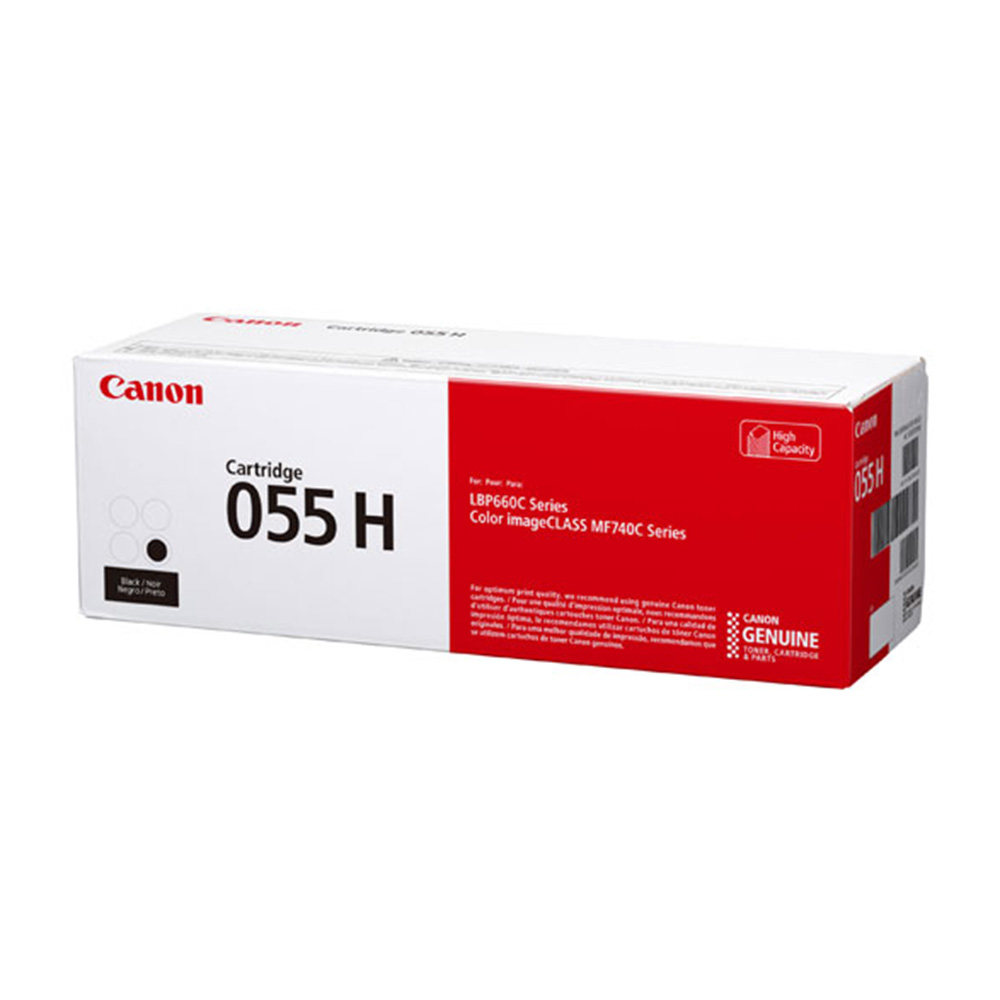 Canon 055H Black Toner Cartridge 7.6k